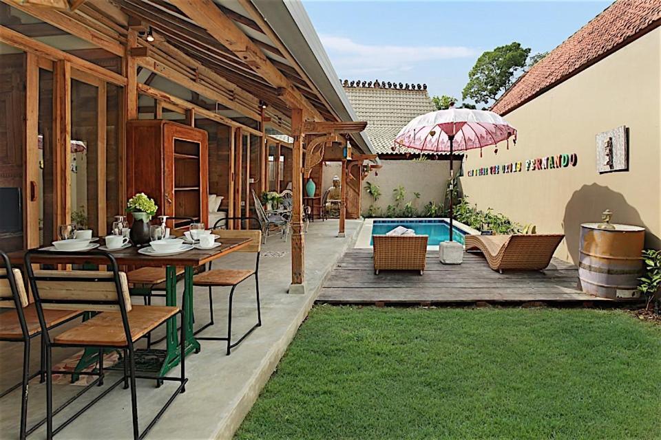 Villa Joglo Batu Belig Canggu Zewnętrze zdjęcie